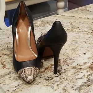 Coach black pumps